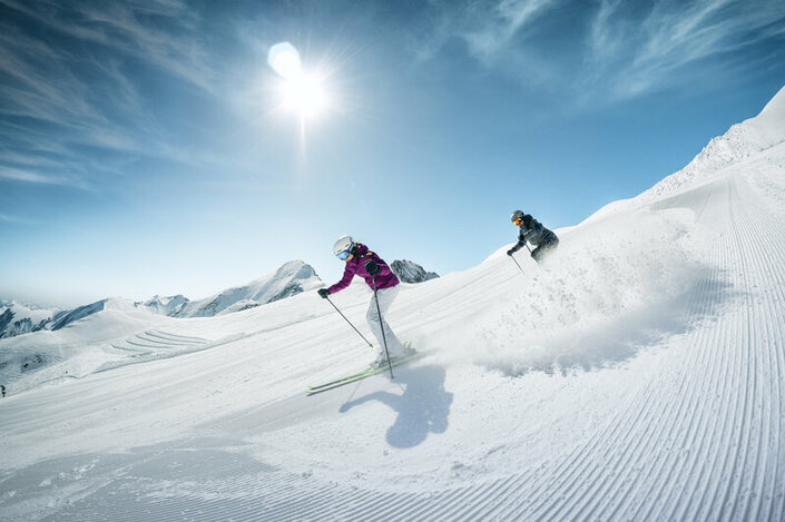 Skifahren am Kitzsteinhorn | © Kitzsteinhorn